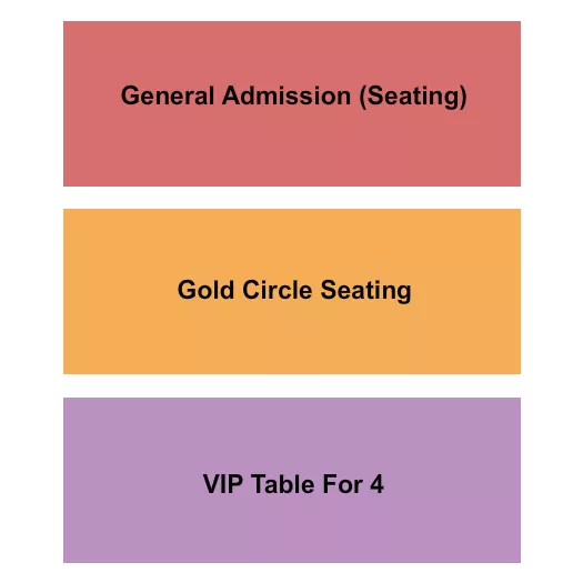 seating chart for Spanish Ballroom at McMenamins Elks Temple - GA/GC/VIP - eventticketscenter.com