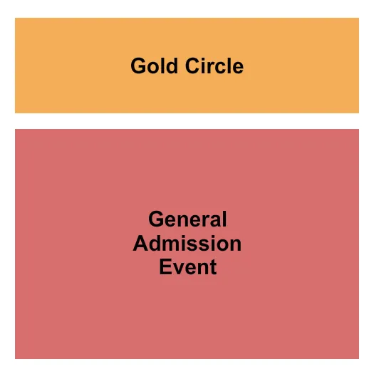 seating chart for Rio Theatre - Santa Cruz - GA & Gold Circle - eventticketscenter.com