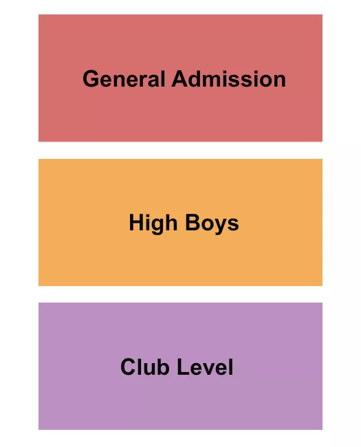 seating chart for Miami Beach Bandshell - GA/High/Club - eventticketscenter.com