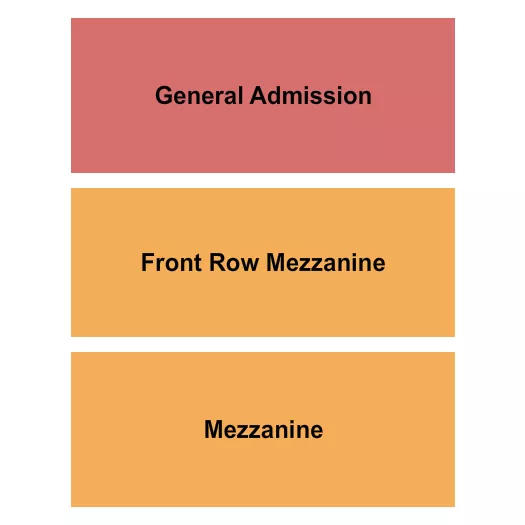 seating chart for The Strand Theatre - RI - GA/Mezz 2 - eventticketscenter.com