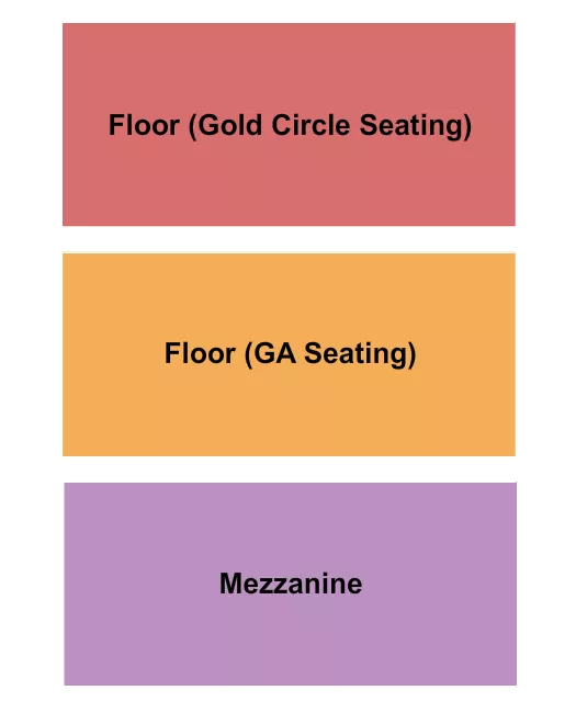 seating chart for The Signal - TN - GA/Mezz - eventticketscenter.com