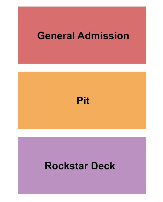 seating chart for Old Concrete Street Amphitheater - GA/Pit/Rockstar Deck - eventticketscenter.com