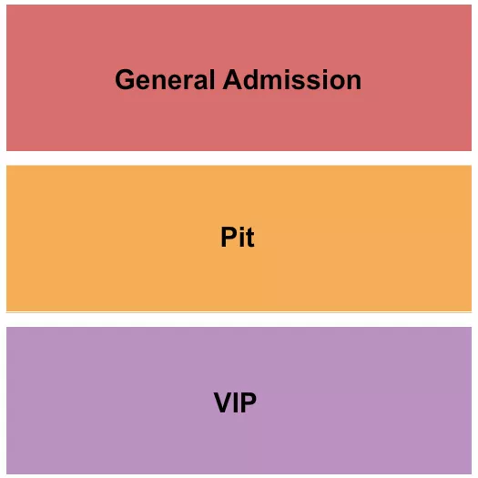 seating chart for Rafter 3C Arena - GA/Pit/VIP - eventticketscenter.com