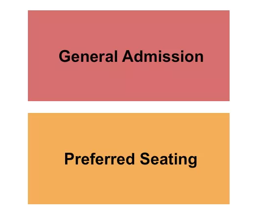 seating chart for Comedy Cabana - GA/Preferred - eventticketscenter.com