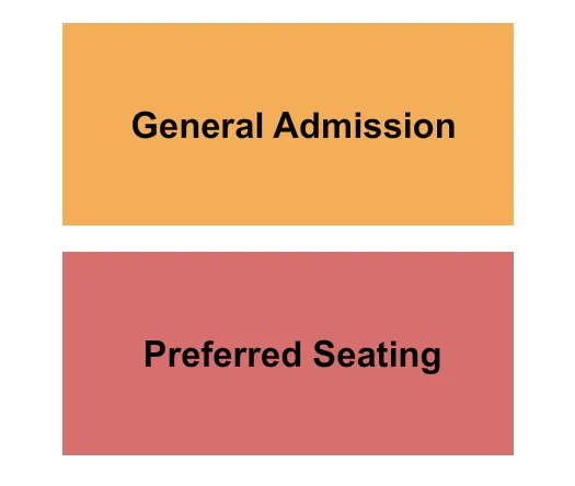 seating chart for Turner Hall Ballroom - GA/Preferred - eventticketscenter.com