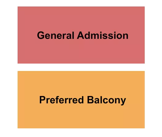 seating chart for Webster Hall - GA/Preferred - eventticketscenter.com