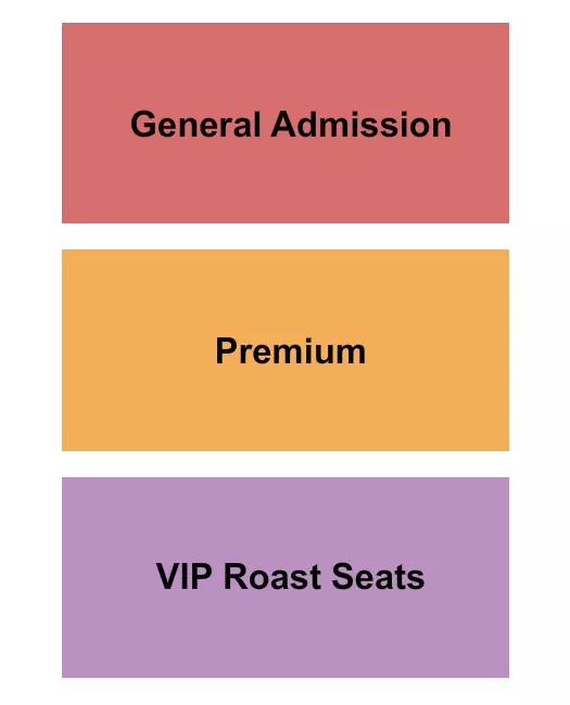 seating chart for Spokane Comedy Club - GA / Prem & VIP Roast - eventticketscenter.com