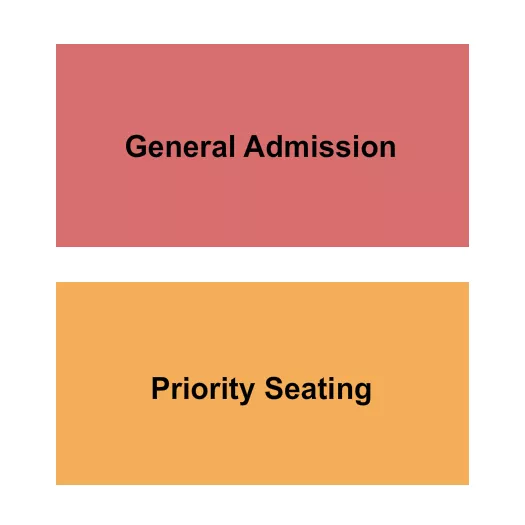 seating chart for Biltmore Cabaret - GA/Priority - eventticketscenter.com