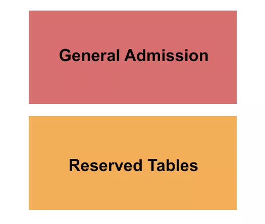 seating chart for The Riot Riverwalk - GA/RSVD Table - eventticketscenter.com