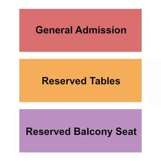 seating chart for Pop's Nightclub and Concert Venue - GA/Reserved/Table - eventticketscenter.com