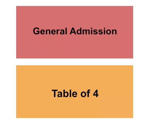 seating chart for The Ramkat - GA/Table - eventticketscenter.com