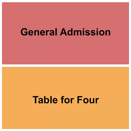 seating chart for Diesel Concert Lounge - GA/Table - eventticketscenter.com