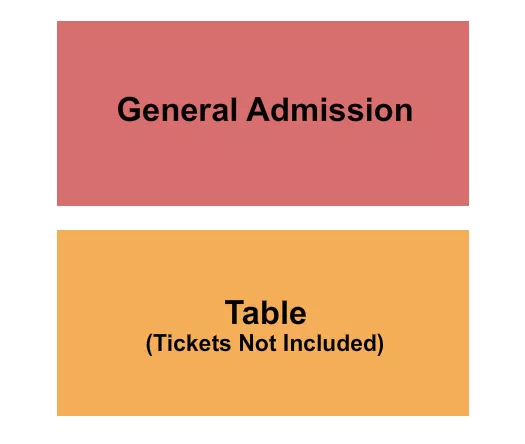 seating chart for Lewis & Clark Tap Room - GA/Table - eventticketscenter.com
