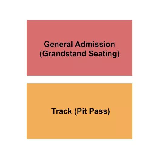 seating chart for Gouverneur & St. Lawrence County Fairgrounds - GA/Track - eventticketscenter.com