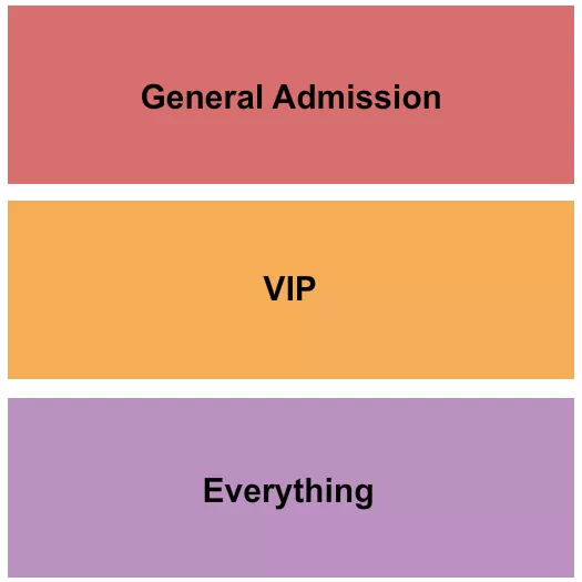 seating chart for Five Points Theatre - GA/VIP/Everything - eventticketscenter.com