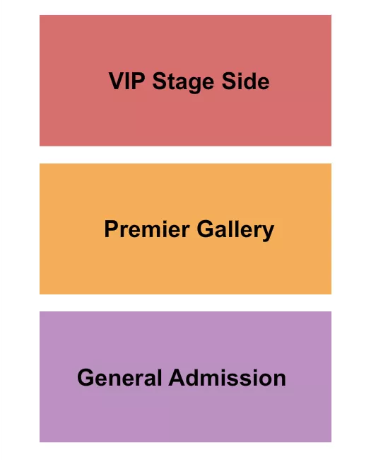 seating chart for Menlo Park Mall - GA/VIP/Premier - eventticketscenter.com