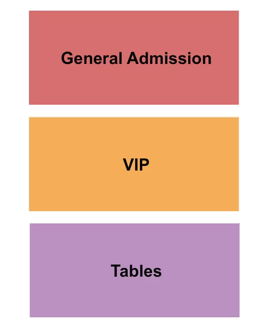 seating chart for Distro Music Hall - GA / VIP / Tables - eventticketscenter.com