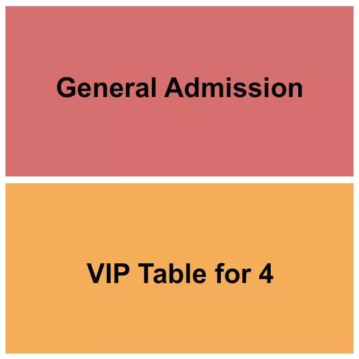 seating chart for Warehouse Live Midtown - GA/VIP Table for 4 - eventticketscenter.com