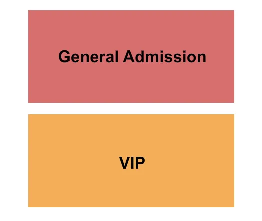 seating chart for Brick & Mortar Music Hall - GA/VIP - eventticketscenter.com