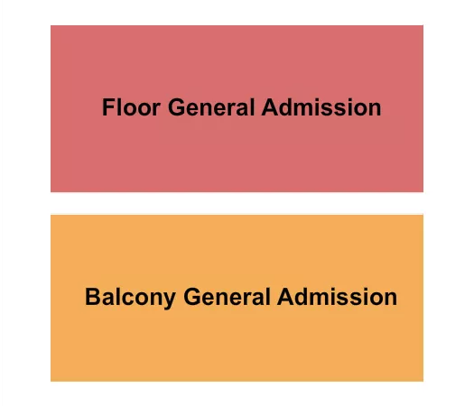 seating chart for Jamf Theatre At Pablo Center at the Confluence - GA Floor/GA Balc - eventticketscenter.com