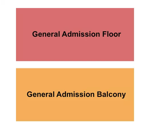 seating chart for The Venue - ON - GA Floor/GA Balcony - eventticketscenter.com