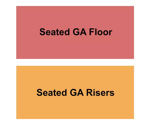 seating chart for Turntable - GA Floor/GA Risers - eventticketscenter.com