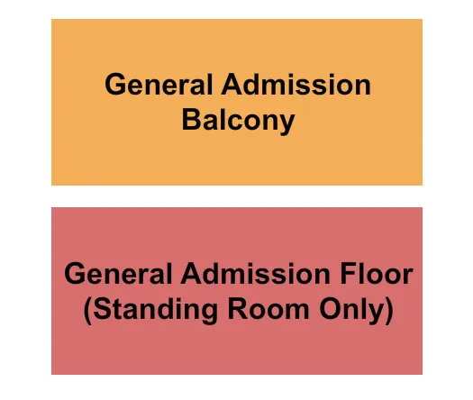 seating chart for The Fox Theatre - Pomona - GA Floor/ GA Balc - eventticketscenter.com