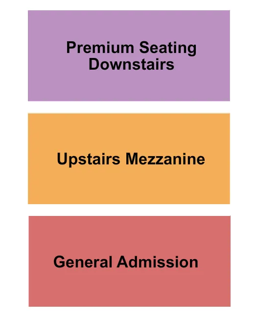 seating chart for Texas Theatre - GA/Mezz/Premium - eventticketscenter.com