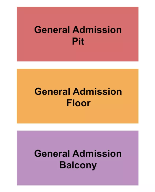 seating chart for South Dakota Military Heritage Alliance Center - GAPit/Floor/Balcony - eventticketscenter.com