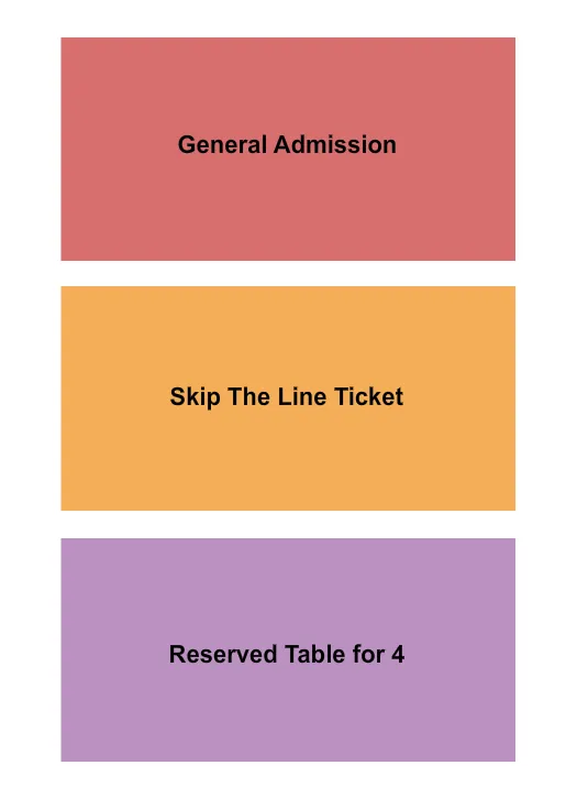 seating chart for Haltom Theater - GA/Reserved - eventticketscenter.com