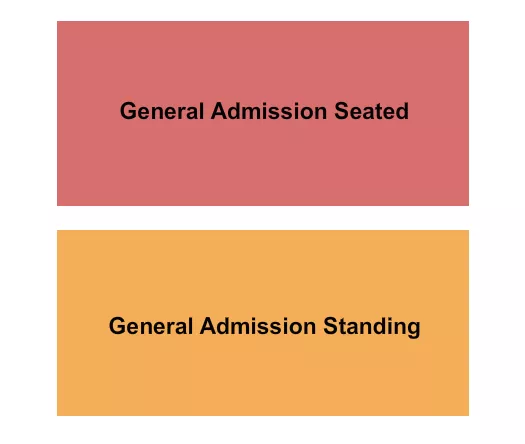 seating chart for The Lincoln Theatre - Raleigh - GA Seated/GA Standing - eventticketscenter.com