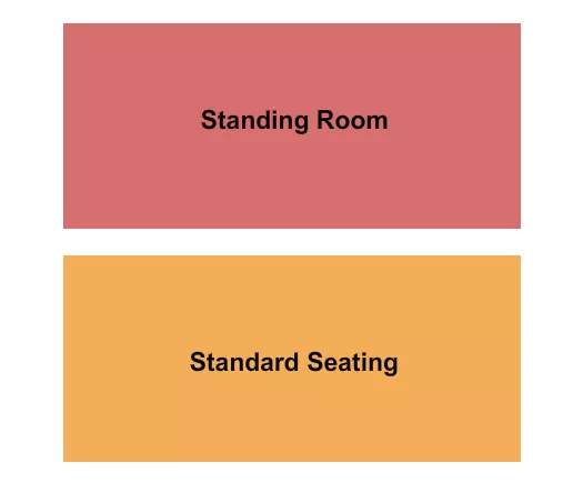 seating chart for The Starlet Room - GA Seating & SRO - eventticketscenter.com