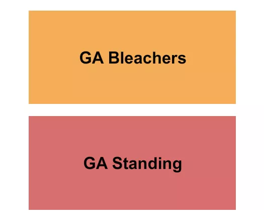 seating chart for The Crescent Ballroom - Phoenix - GA Standing/GA Bleachers - eventticketscenter.com