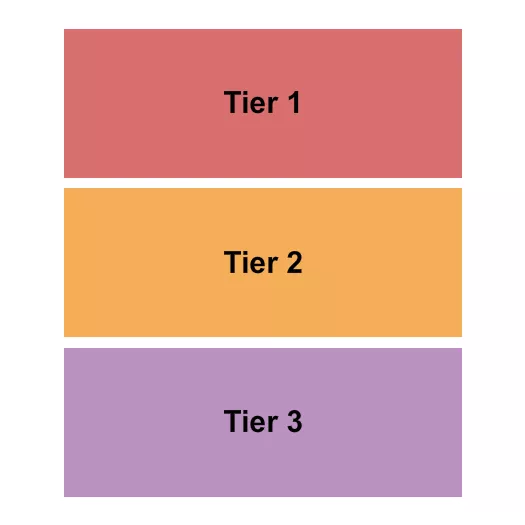 seating chart for The Caverns - TN - GA Tiered - eventticketscenter.com