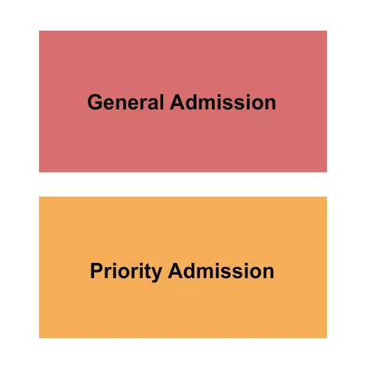 seating chart for The 44 Sports Grill and Nightlife - GA & Priority Admission - eventticketscenter.com
