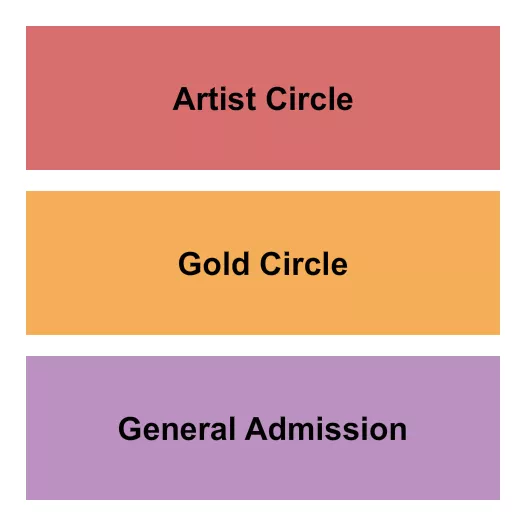 seating chart for Brownstone Center for the Arts - GC/AC/GA - eventticketscenter.com