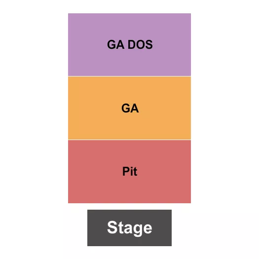 seating chart for Mississippi Coast Coliseum - Pit/GA - eventticketscenter.com