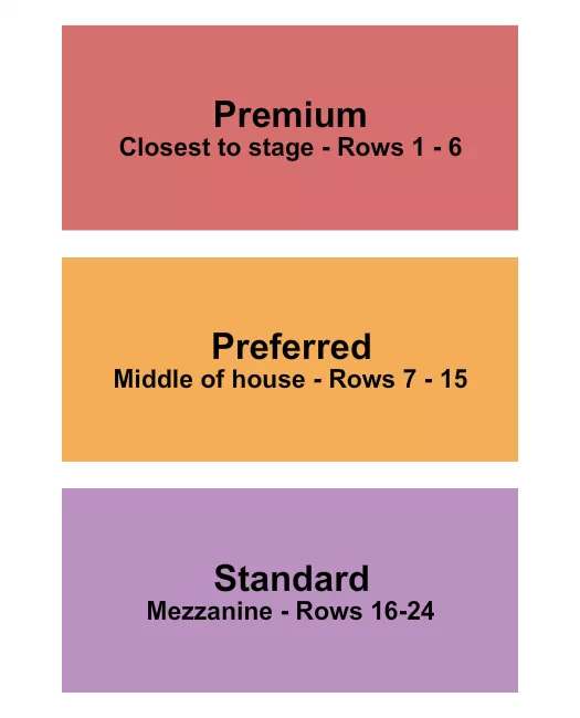 seating chart for Northland Pines High School Field House - Prem/Preff/Standard - eventticketscenter.com