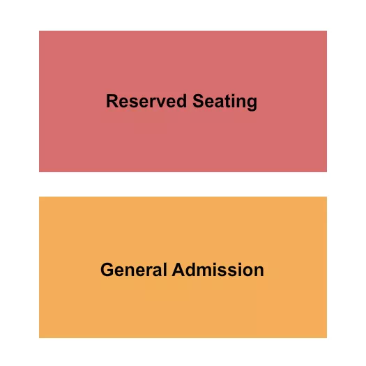 seating chart for Colony - Woodstock - Reserved/GA - eventticketscenter.com