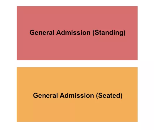 seating chart for Elkton Music Hall - SRO/Seated - eventticketscenter.com