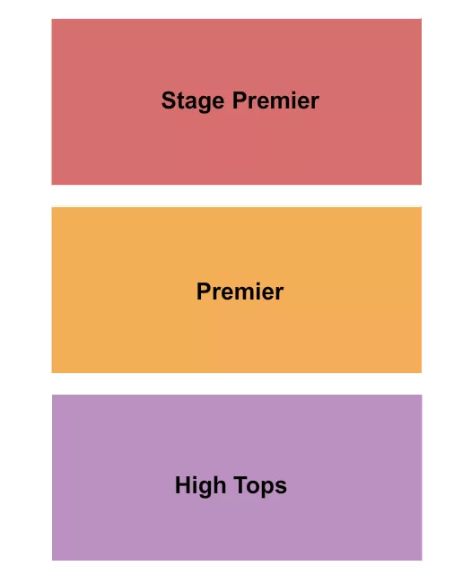 seating chart for The Lounge At City Winery - Nashville - Stage/Premier/High Top - eventticketscenter.com