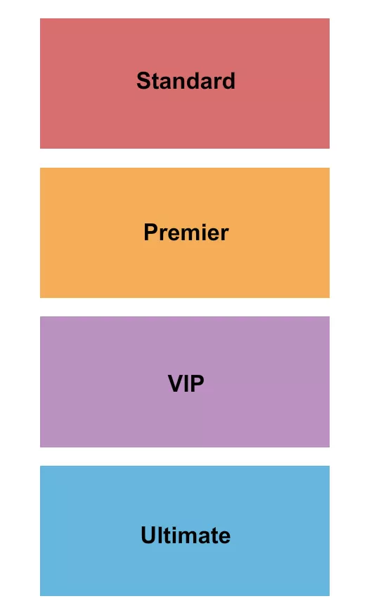seating chart for North Charleston Coliseum - Standard/Premier/VIP/Ultimate - eventticketscenter.com