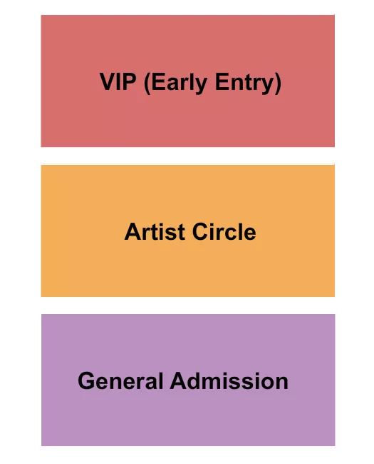 seating chart for Cathedral Church Of The Sacred Heart - VIP/AC/GA - eventticketscenter.com