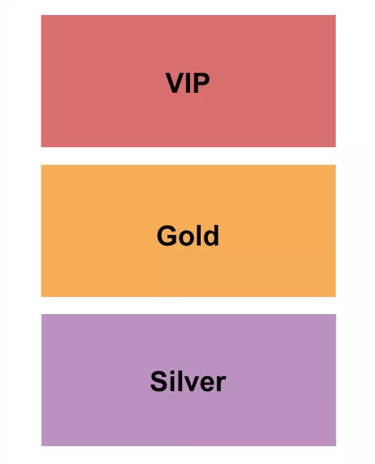 seating chart for Gatlinburg Convention Center - VIP/Gold/Silver - eventticketscenter.com