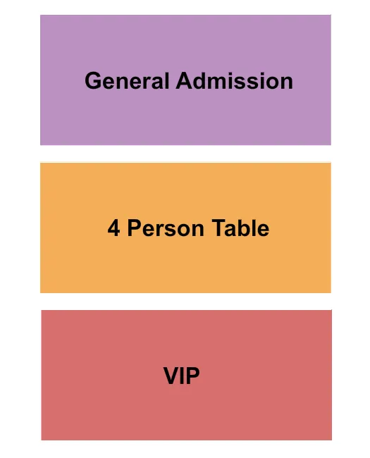 seating chart for Hobart Art Theater - VIP-Table-GA - eventticketscenter.com
