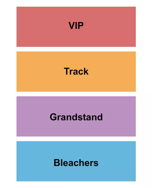 seating chart for Effingham County Fair - VIP/Track/Grandstand - eventticketscenter.com