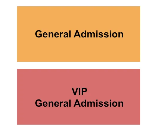 seating chart for Tally Ho Theater - GA VIP - eventticketscenter.com