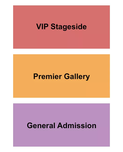 seating chart for Friesman Park - Venardos Circus - eventticketscenter.com