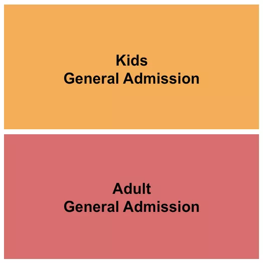 seating chart for Northern Range - Adult/Child - eventticketscenter.com