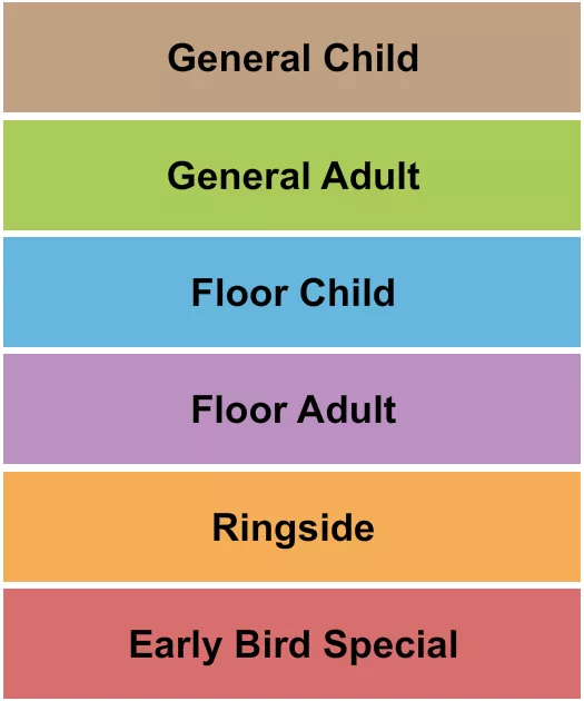seating chart for Mary Brown's Centre - Canada Circus - eventticketscenter.com